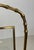 Brass 1940s Faux bamboo bronze and brass magazine rack by Maison Baguès For Sale - Image 8 of 12