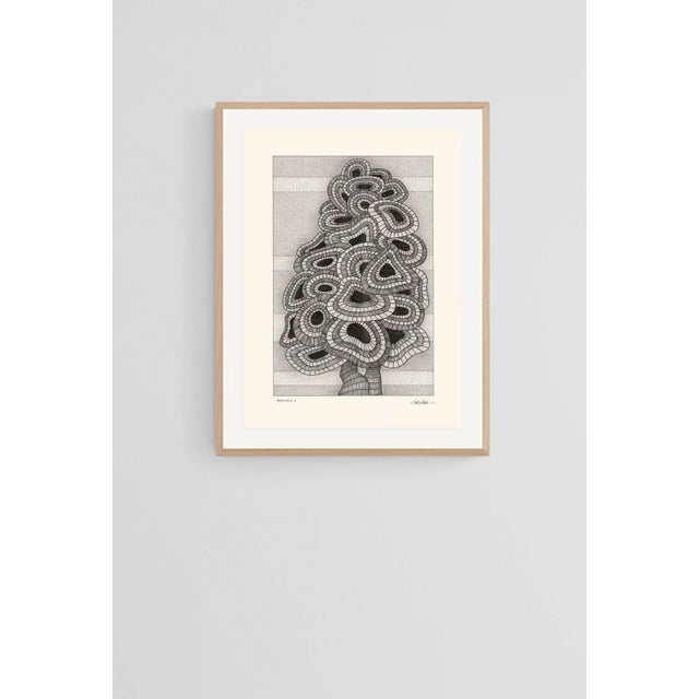 2020s "Abundance 2" Original Pen and Ink Drawing by Denis Collura For Sale - Image 5 of 5