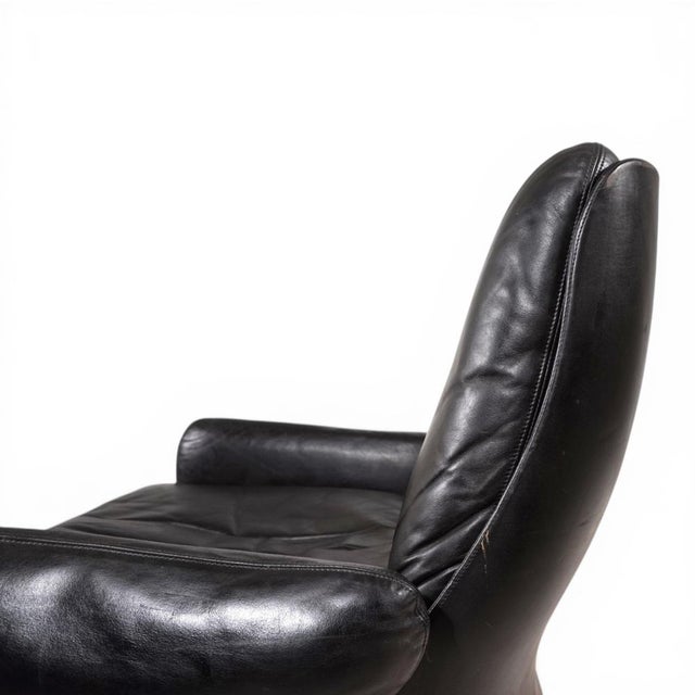 Leather Lounge Chair from Carl Straub, 1970s For Sale - Image 16 of 18
