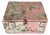 Antique Pink Wooden Box For Sale