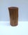Contemporary Pedestal Side Drinks Table, Natural Wood Trunk, Organic Modern Style For Sale - Image 3 of 16