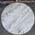 Harvey Probber Travertine and Walnut Circular Side Table For Sale In Cleveland - Image 6 of 12
