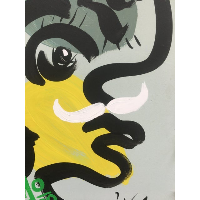 Peter Keil Peter Keil & Mike Mozart “MiMo” Original Painting For Sale - Image 4 of 9