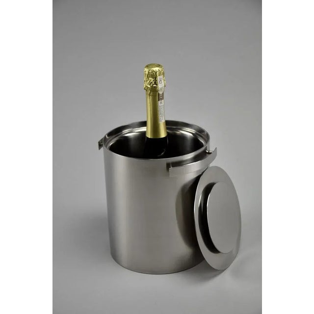 Arne Jacobsen Mid-Century Modern Champagne Cooler, 1980 For Sale - Image 7 of 8