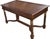 French Vintage Hekman Furniture Barley Twist Desk With Tooled Leather Top - 56" X 30" X 30" For Sale - Image 3 of 7
