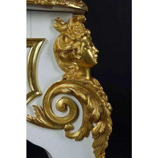 20th Century Bureau Plat or Writting Table in Style of Andre Charles Boulle For Sale - Image 9 of 11