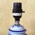 Vintage Blue & White Chinoiserie Ginger Jar Table Lamp – Porcelain Accent Lamp For Sale - Image 15 of 18
