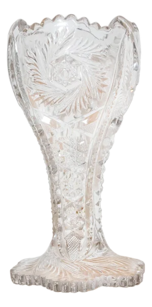 American Brilliant Cut Glass Trumpet Vase, Late 19th–Early 20th Century