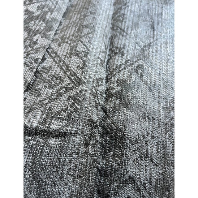 Gothic Christain Liaigre Textiles - 2.5 Yards - Patines Clos Luce 1101-15 For Sale - Image 3 of 4