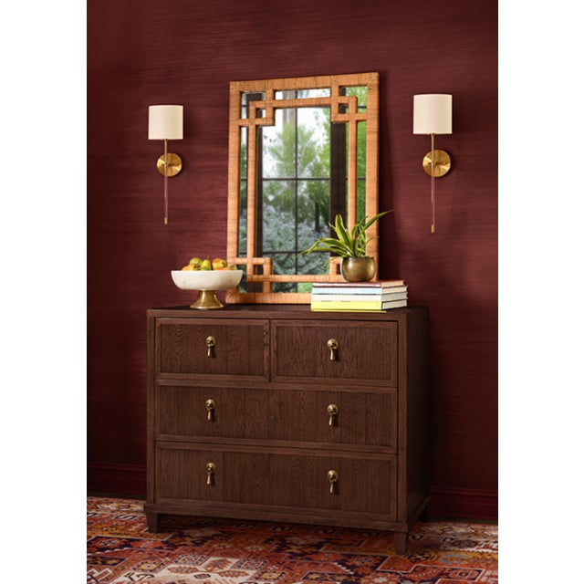 New special order item. Not vintage. The elegant Pascal four-drawer chest features beautiful fluted drawer fronts that add...