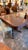 19th Century 19th Century Regency Mahogany Library Table With Leather Top For Sale - Image 5 of 7