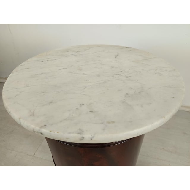 Louis Philippe Marble Side Table For Sale - Image 15 of 18