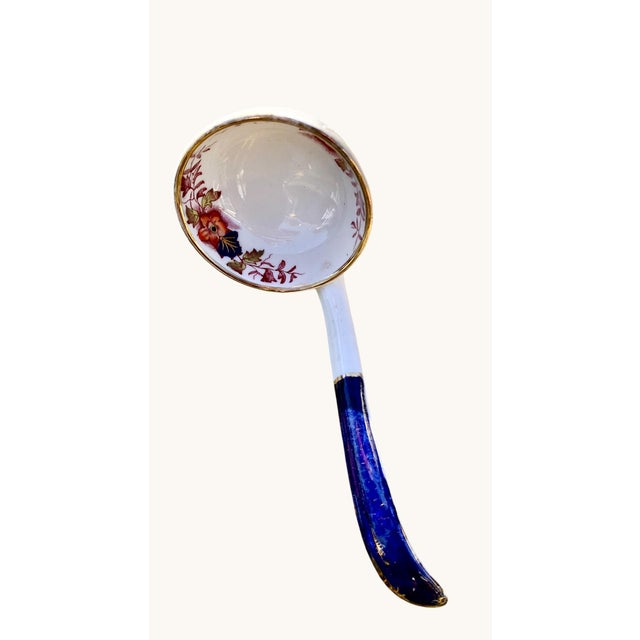 Late 19th Century Late Meyer Sauce Tureen on Dish With Serving Spoon/ Ladle. For Sale - Image 10 of 15