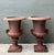 Victorian Vintage Cast Iron Garden Urns - Pair For Sale - Image 3 of 18