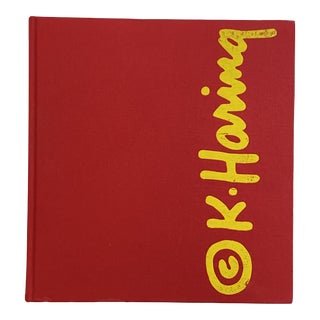 1997 Keith Haring Pop Art Exhibition Book Whitney Museum of American Art For Sale