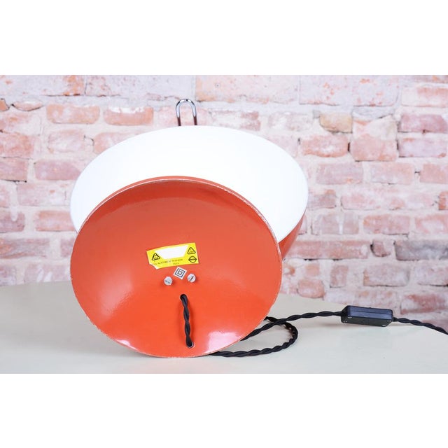 Mid-Century Table Lamp in Chrome-Plated Steel, Czech, 1970s For Sale - Image 9 of 14