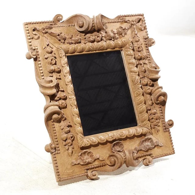 Mike Bell Ornate Carved Wood Mirror This mirror measures: 30.5 wide x 3.5 deep x 34.5 inches high ABOUT PHOTOS: We take...