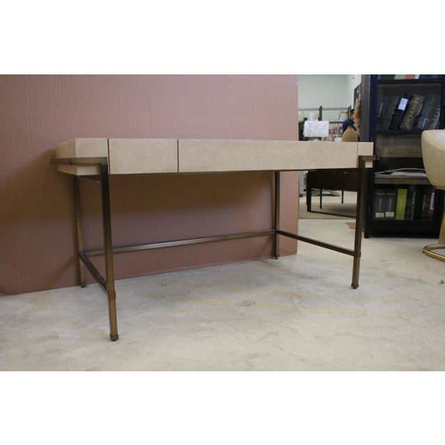 Sligh Studio Designs Parchment Writing Desk For Sale In Los Angeles - Image 6 of 11