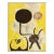 1940s After Juan Miró, "Woman and Birds in Front of the Sun" First Edition Offset Lithograph For Sale
