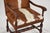 1920s Statement Pair of Grand Antique Armchairs | New Cowhide Upholstery For Sale - Image 15 of 16