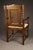 19th Century Pair of Antique English Jacobean Style Arm Chairs Circa 1890 For Sale - Image 5 of 7