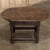 Burnt Umber Early 18th Century French Louis XIII Solid Oak End Table For Sale - Image 8 of 18