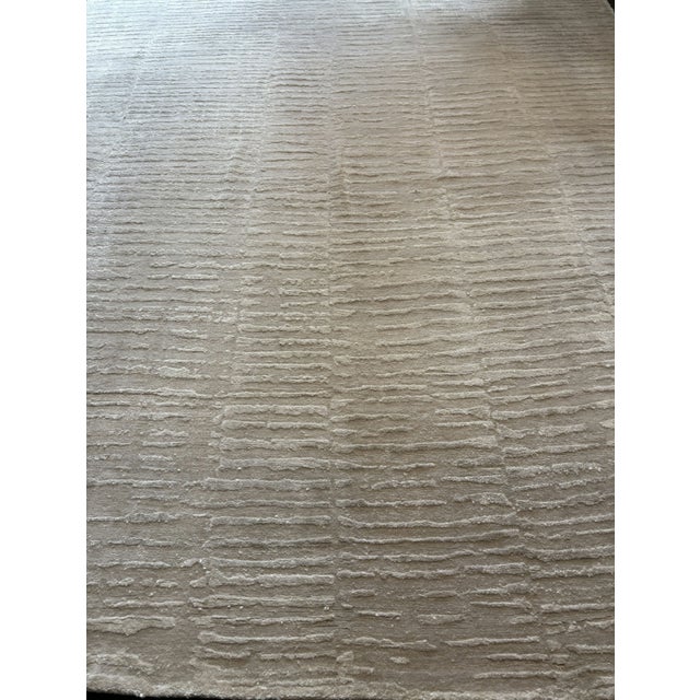 Arhaus Artim Hand-Knotted Rug – 8x10 Ivory For Sale - Image 12 of 16