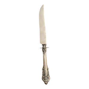Late 20th Century Wallace Sterling Silver, Grand Baroque, Carving Knife, 10 5/8 In