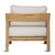 Cruz Outdoor Teak Arm Chair For Sale - Image 4 of 7