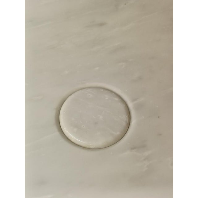 Angelo Mangiarotti Italian M1 Marble Round Table by Angelo Mangiarotti, 1960s For Sale - Image 4 of 7