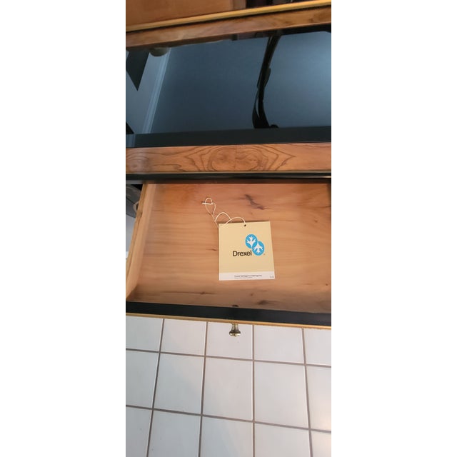 Chinoiserie Early 20th Century Drexel Heritage Chinoiserie Console Table For Sale - Image 3 of 18