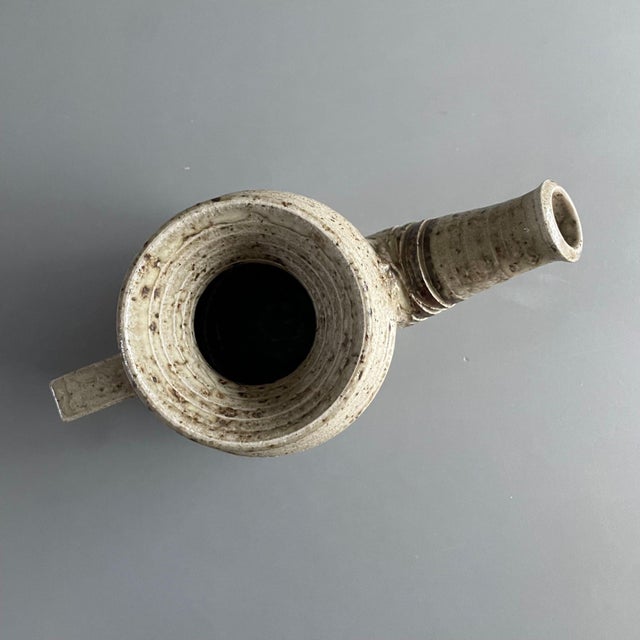 Brutalist Ceramic Teapot by Tue Poulsen, 1960s For Sale - Image 12 of 16
