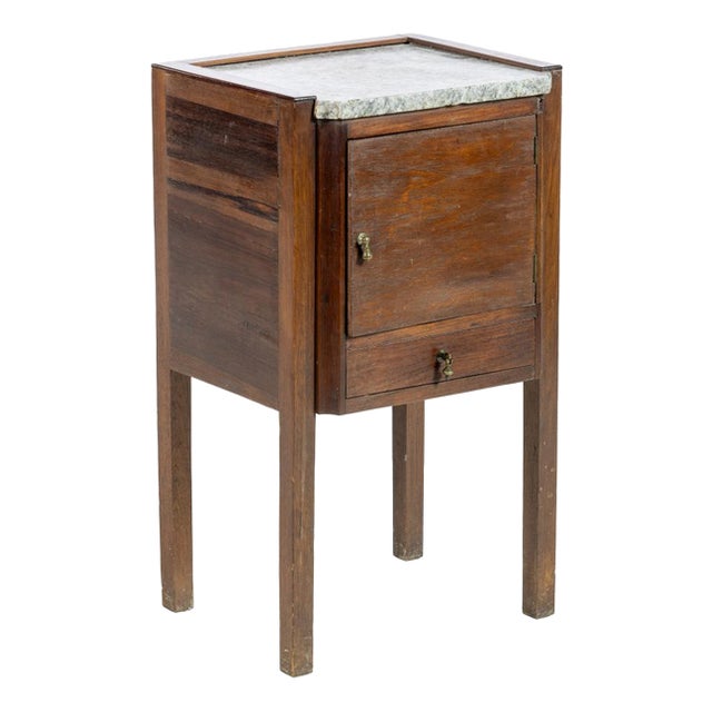 19th Century Bedside Table in Pau Oleo Rosewood For Sale