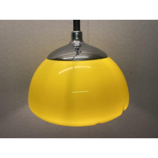 Space Age Mushroom Ceiling Lamp in Yellow by Cosack, 1960s For Sale - Image 15 of 18