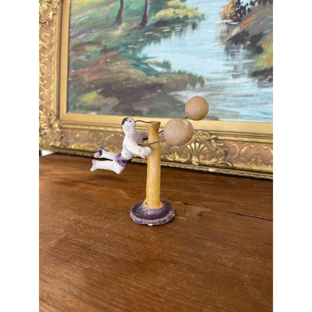 Antique Strongman Acrobat Toy With Balancing Weights, Late 19th Century. For Sale In Seattle - Image 6 of 10
