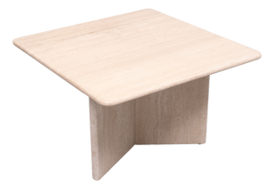 Small Travertine Coffee Table, 1970s