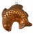 Vintage French Country Copper Fish Mold For Sale
