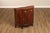 High Quality American Made Mahogany Demilune Commode By Henkel-Harris. This Piece Features A Curved Demilune Form With...