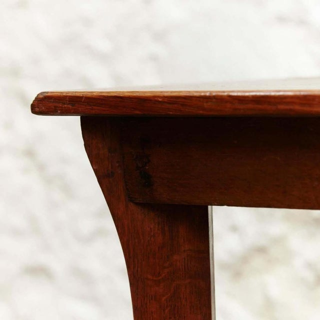 Modern Oakwood Table from Thonet, 1930 For Sale - Image 6 of 14