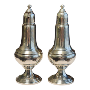 Mid 20th Century Empire Silver Company Sterling Silver Salt and Pepper Shaker Set