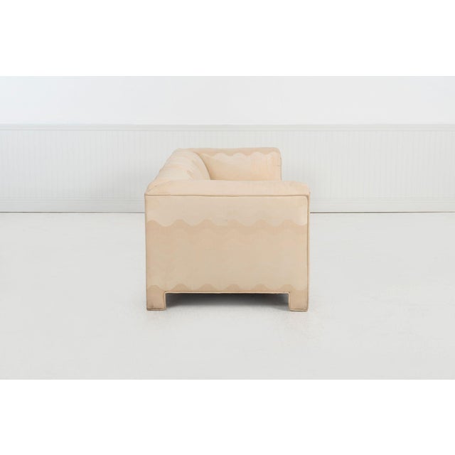 Vladimir Kagan for Preview Three-Seat Wave Sofa, 1985c. For Sale - Image 11 of 15