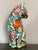 Mid-Century Modern 1960s Mid Century Alvino Bagni Large Flowered Cat Bank Figurine Italy Raymor For Sale - Image 3 of 7