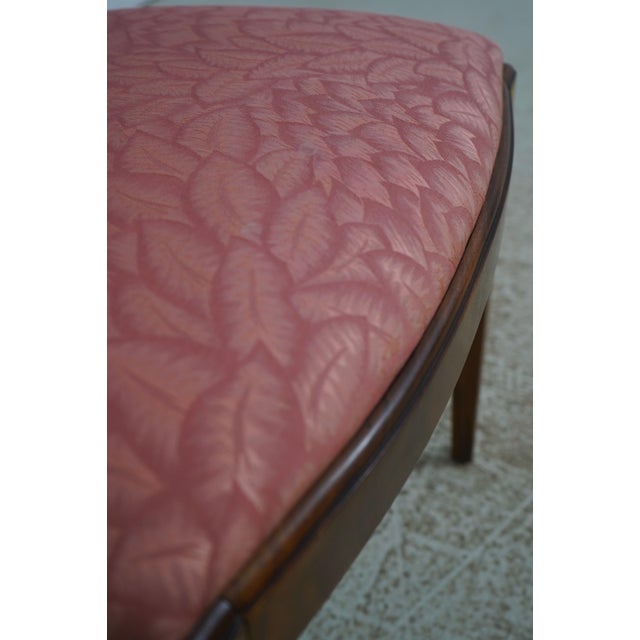 Pair of Vintage Mahogany Federal Style Inlaid Shield Back Chairs For Sale - Image 17 of 18