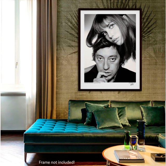 Jane Birkin & Serge Gainsbourg, 2010s, Photography, Limited Edition 07/100 For Sale - Image 7 of 10