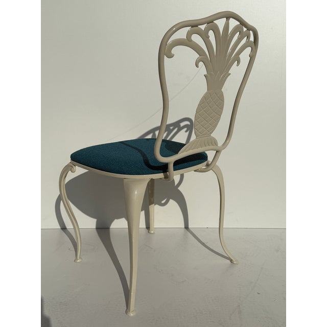 Metal 1960s Set of Punapple Patio Table Chairs Style of Brown Jordan For Sale - Image 7 of 12