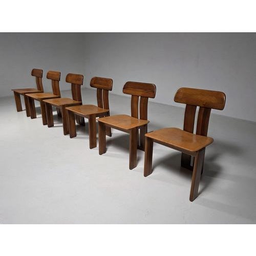 Sapporo Dining Chairs by Mario Marenco for Mobil Girgi, Set of 6 For Sale - Image 4 of 12