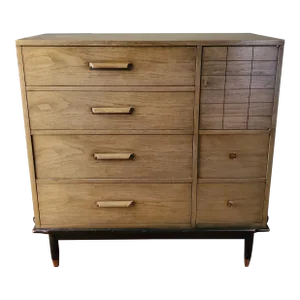 Mid-Century Hickory Manufacturing Company Highboy Dresser