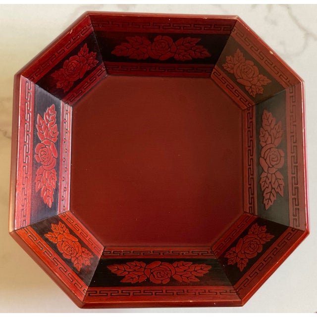Asian Octagon Rice-Cake Tray Set - 3pcs For Sale - Image 3 of 11