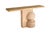 Salmon Late 20th Century Pair of Stone and Wood Console Tables For Sale - Image 8 of 11