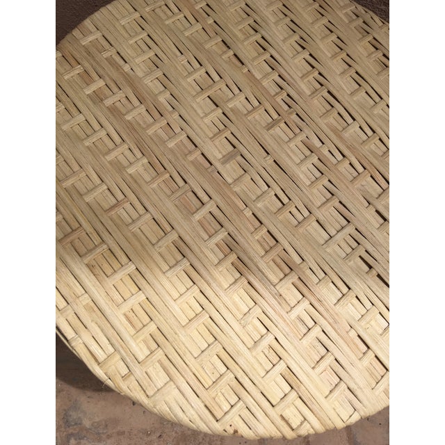 Contemporary Rattan Nomad Table For Sale - Image 3 of 8